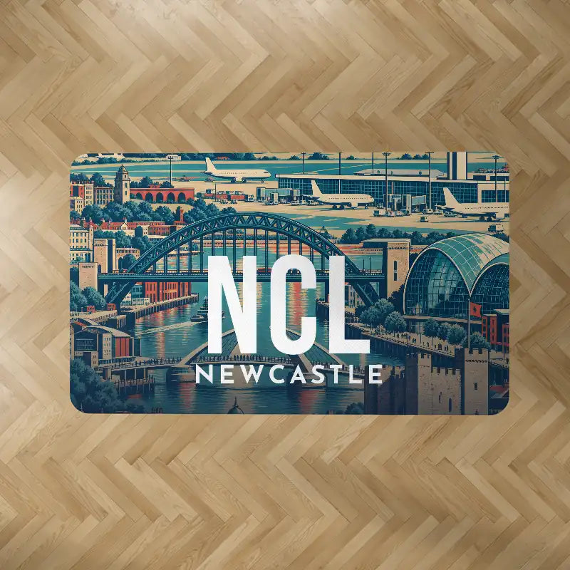 Newcastle International Airport (NCL) Carpets - Carpet Rectangle - Scene