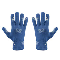 Thumbnail for Nanjing Lukou International Airport (NKG) Gloves - Gloves - Full - Pattern - Blue