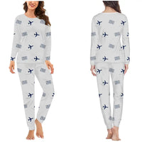 Thumbnail for Nosy Be International Airport (NOS) Pajamas - Women Pajamas - Light Gray
