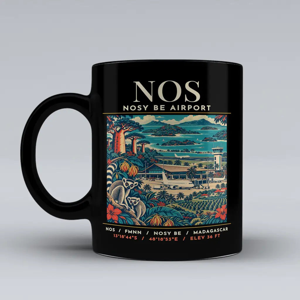 NOS - Poster - Mug - Black