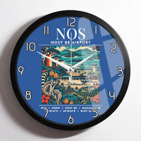 Thumbnail for NOS - Poster - Wall Clock Framed - Blue