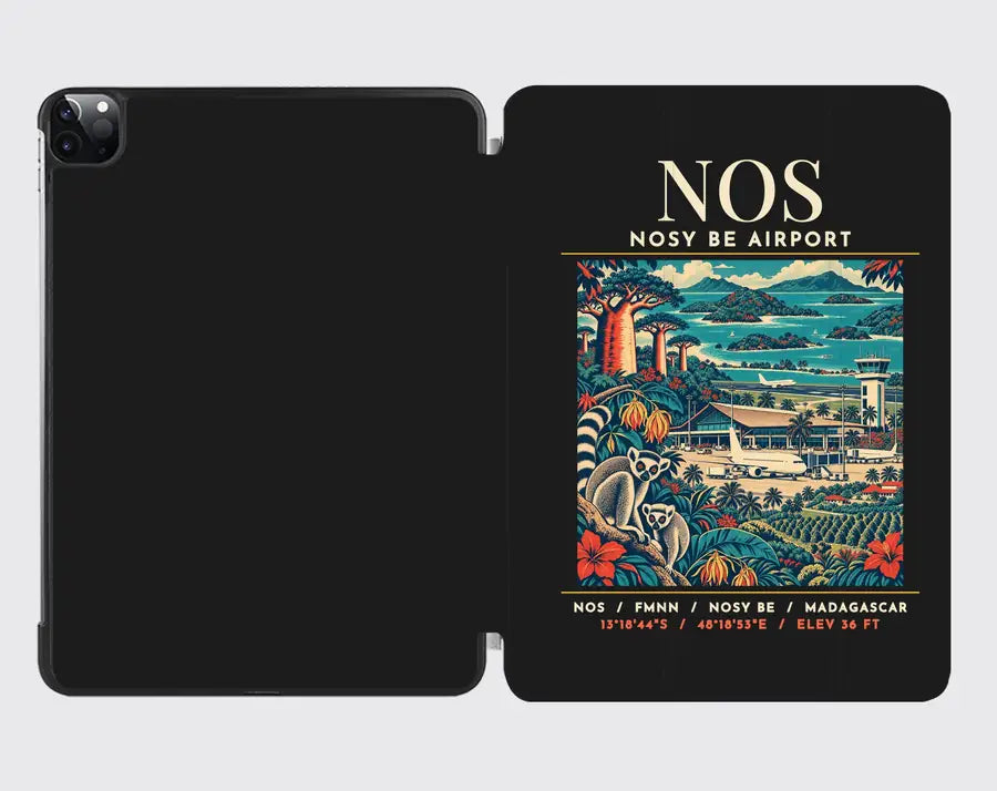NOS - Poster - iPad Case - Black
