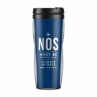Thumbnail for Nosy Be International Airport (NOS) Travel Mugs - ID Tag - Plastic (No Holder) - Blue