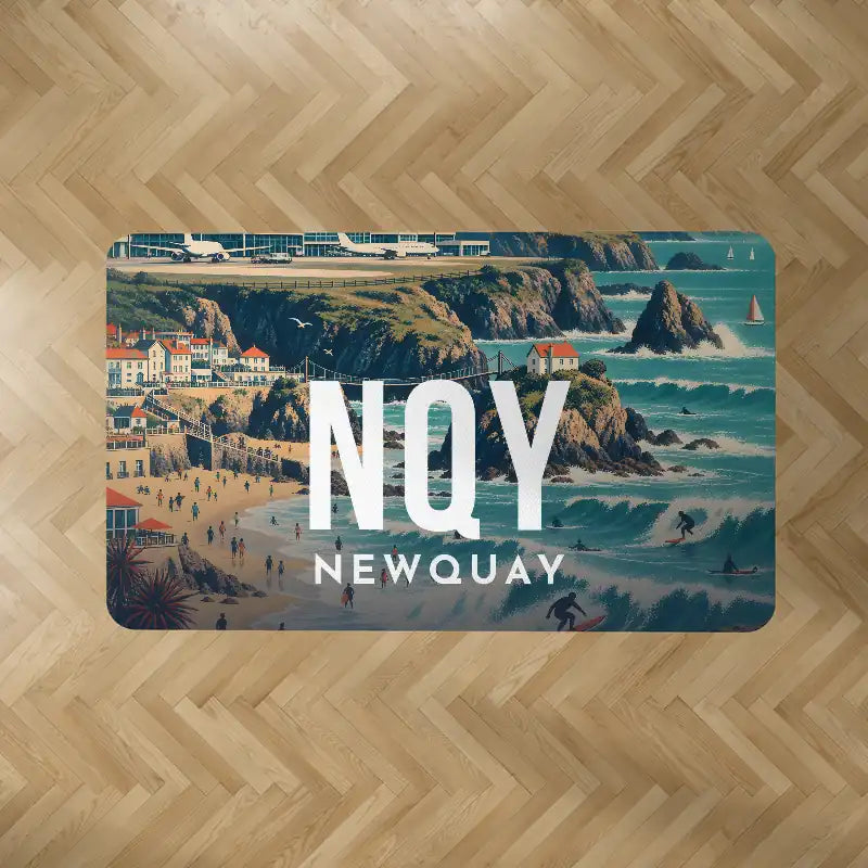 Cornwall Airport Newquay (NQY) Carpets - Carpet Rectangle - Scene
