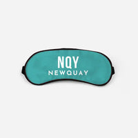 Thumbnail for Cornwall Airport Newquay (NQY) Sleep Masks - Sleep Mask - Code - Turquoise