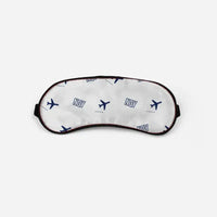 Thumbnail for Cornwall Airport Newquay (NQY) Sleep Masks - Sleep Mask - Pattern - Light Gray