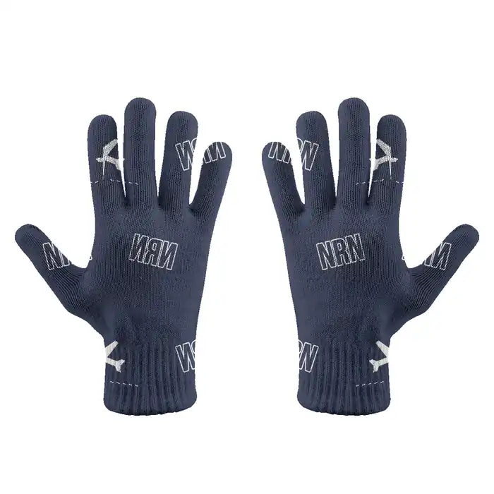 Weeze Airport (NRN) Gloves - Gloves - Full - Pattern - Navy Blue