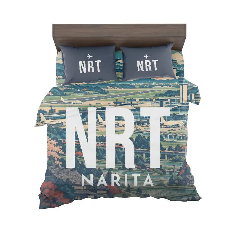 Tokyo Narita International Airport (NRT) Bedding Sets & Blankets - Bedding Set - Scene