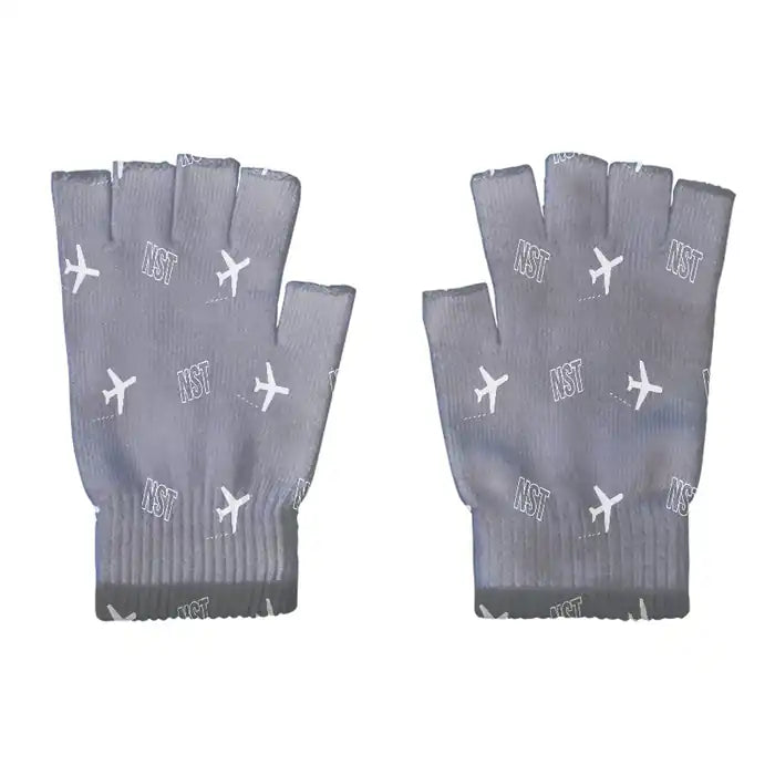 Nakhon Si Thammarat Airport (NST) Gloves - Gloves - Cut - Pattern - Gray
