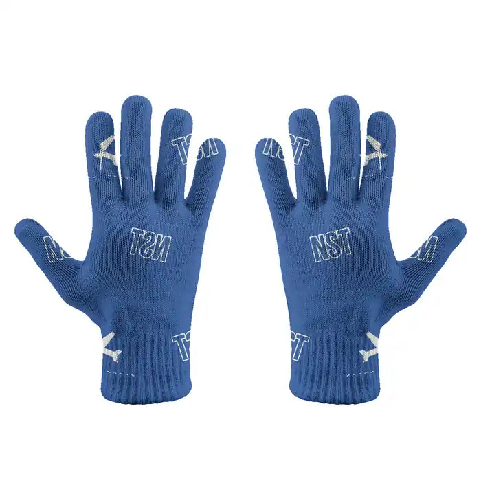Nakhon Si Thammarat Airport (NST) Gloves - Gloves - Full - Pattern - Blue