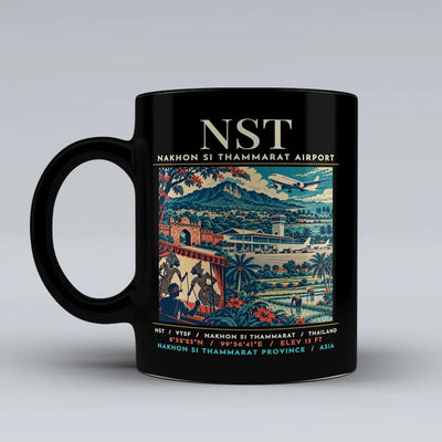 NST - Poster - Mug - Black