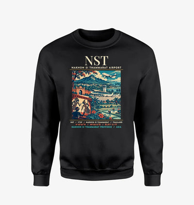 NST - Poster - Sweatshirt - Black