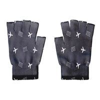 Thumbnail for Nantes Atlantique Airport (NTE) Gloves - Gloves - Cut - Pattern - Black