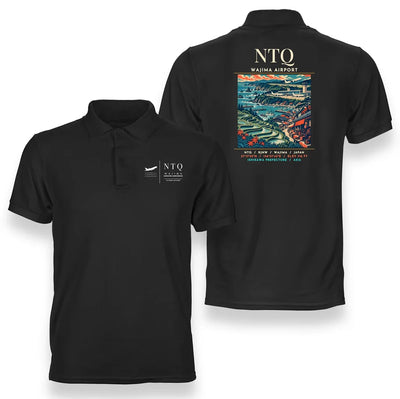 NTQ - Poster - Double-Side Polo - Black