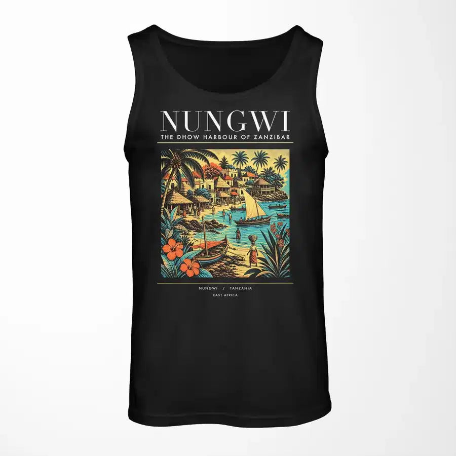 NUNGWI - Poster - Tank Top - Black