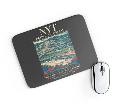 NYT - Poster - Mouse Pad - Black