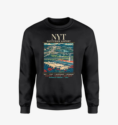 NYT - Poster - Sweatshirt - Black