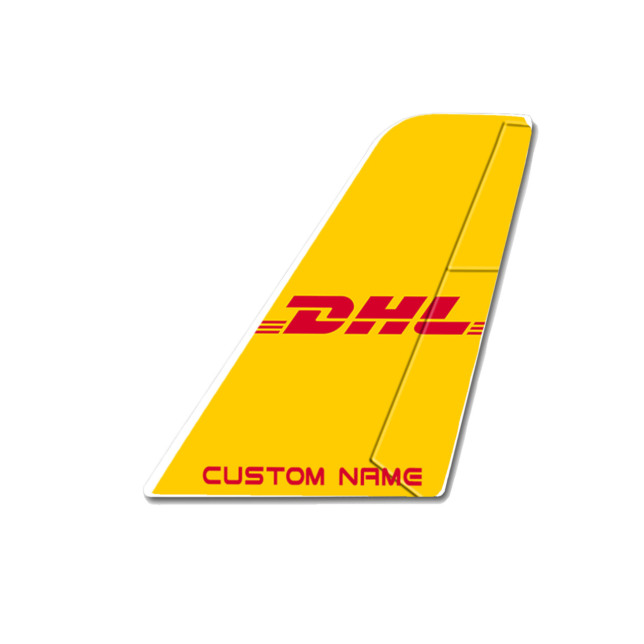 DHL Aviation Designed Aircraft Tail Stickers - view 2