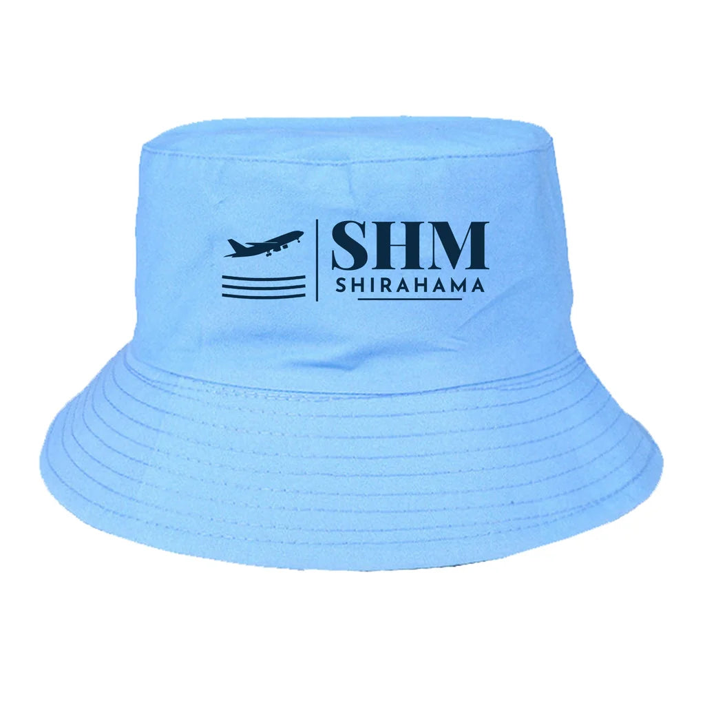 Nanki-Shirahama Airport (SHM) summer hat - light blue