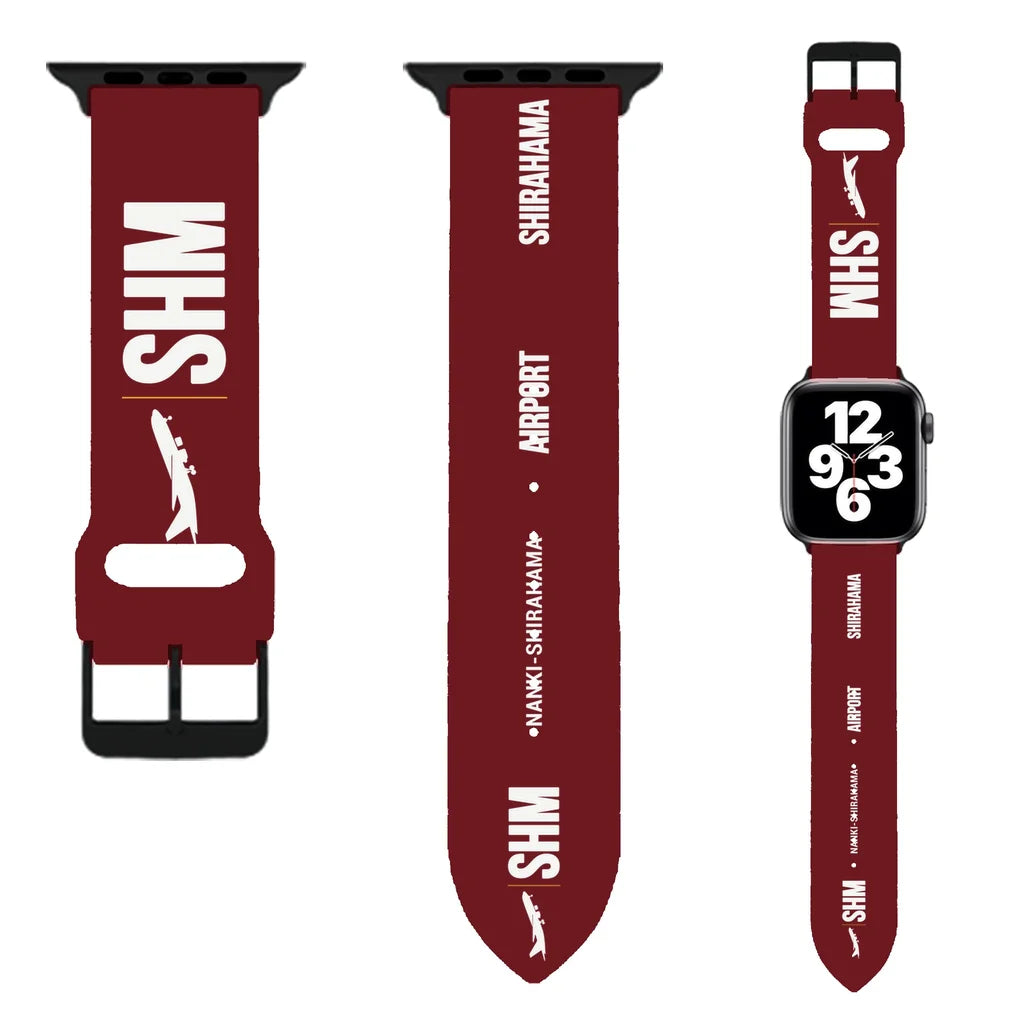 WBV6 | Nanki-Shirahama Airport SHM | Dark Red (Metal Buckle)