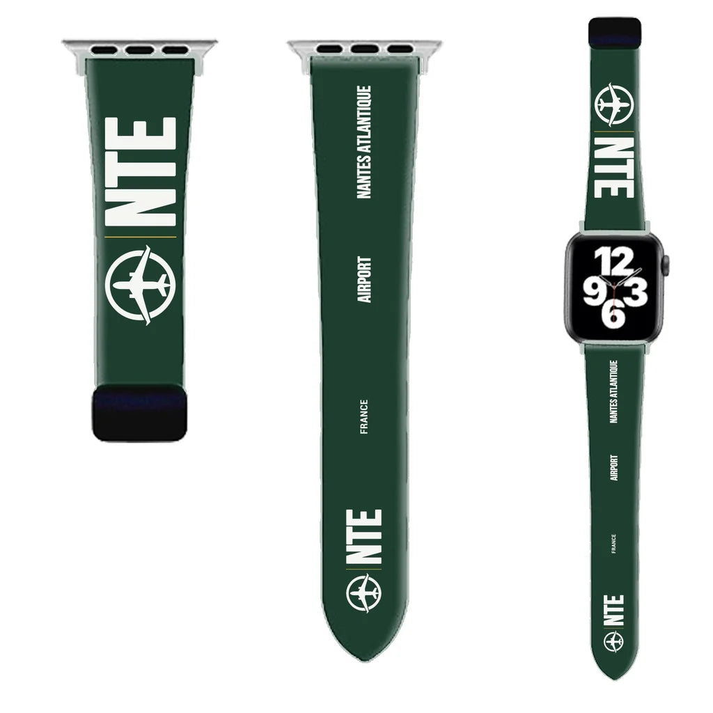 WBV6 | Nantes Atlantique Airport NTE | Dark Green (Magnetic Band)