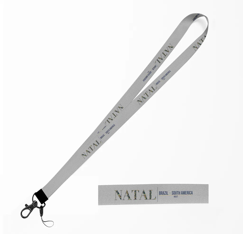 Natal City Series lanyard - light gray