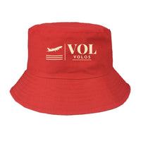 Thumbnail for Nea Anchialos National Airport (VOL) summer hat - red