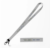 Thumbnail for Negril City Series lanyard - light gray