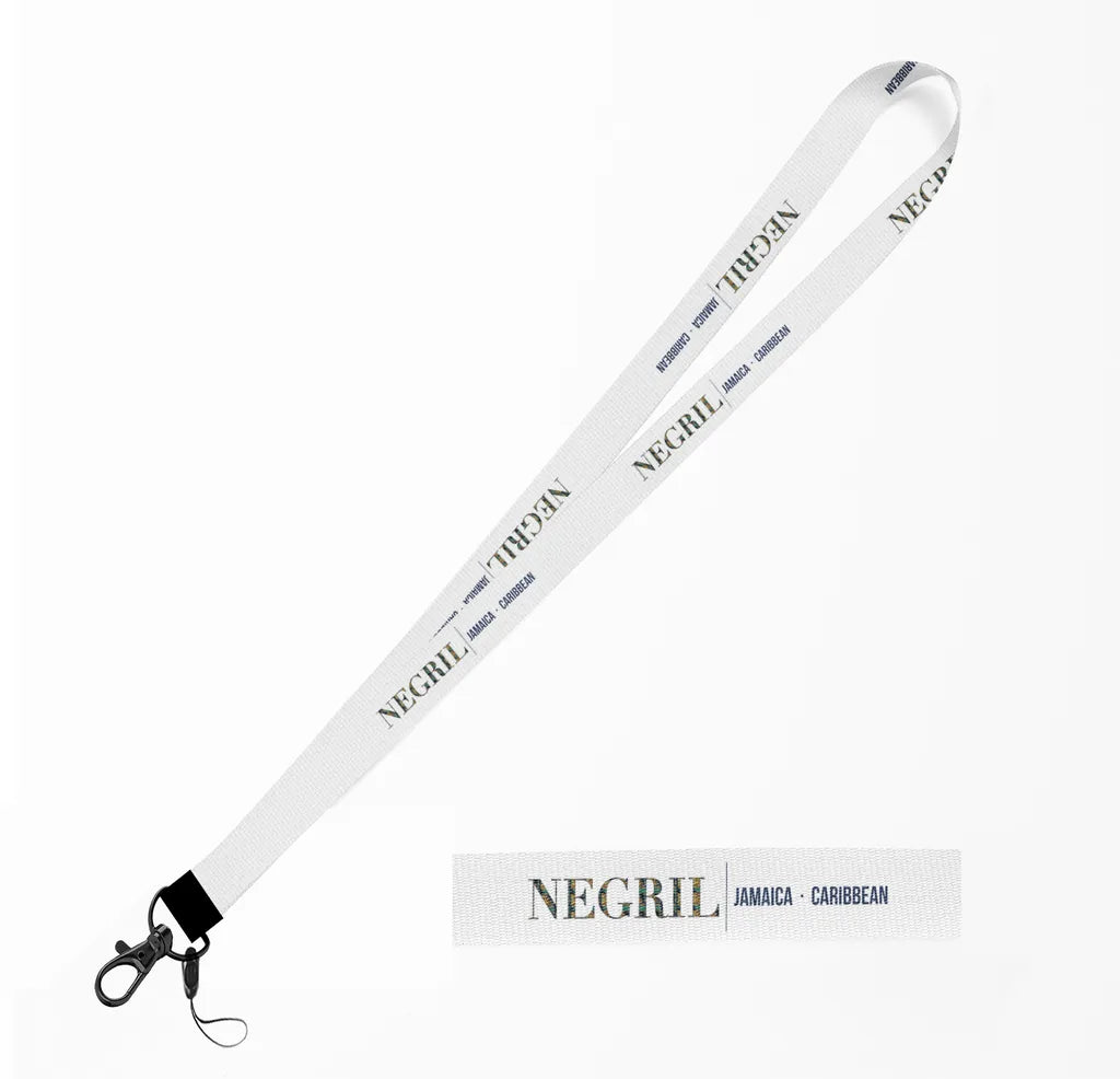 Negril City Series lanyard - white