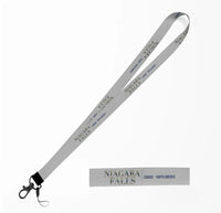 Thumbnail for Niagara Falls City Series lanyard - light gray