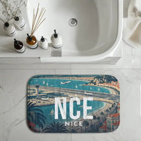 Thumbnail for Nice Côte d’Azur Airport (NCE) bath mat