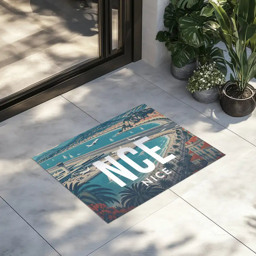Nice Côte d’Azur Airport (NCE) door mat