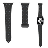 Thumbnail for Nice Airplanes (Gray) Designed Leather Apple Watch Straps
