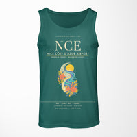 Thumbnail for Nice Cote dAzur Airport NCE Tank Top - Green