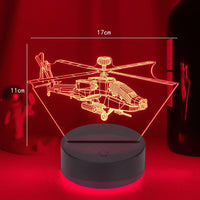 Thumbnail for Fighter Airplane Designed 3D Lamp
