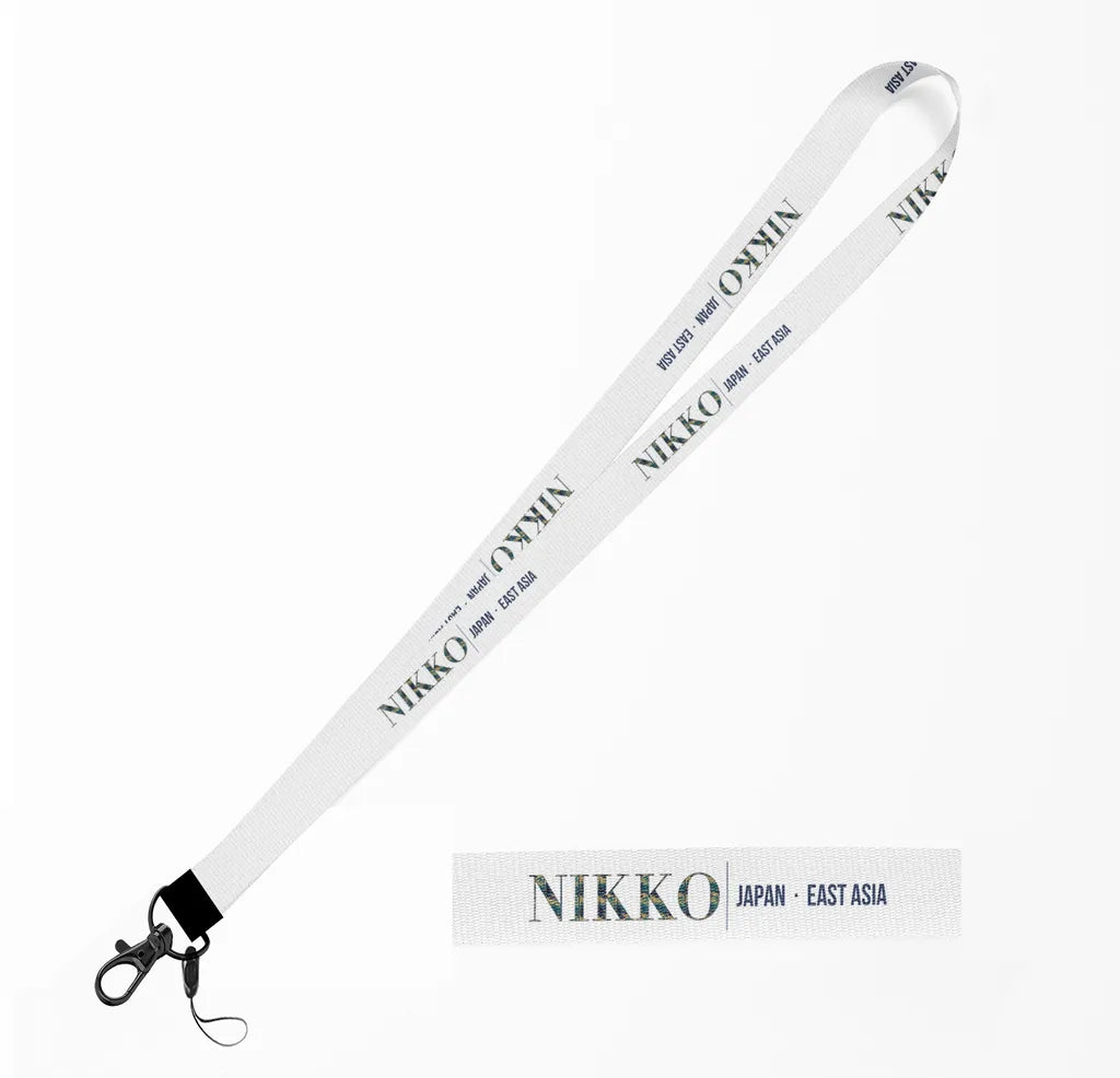 Nikko City Series lanyard - white