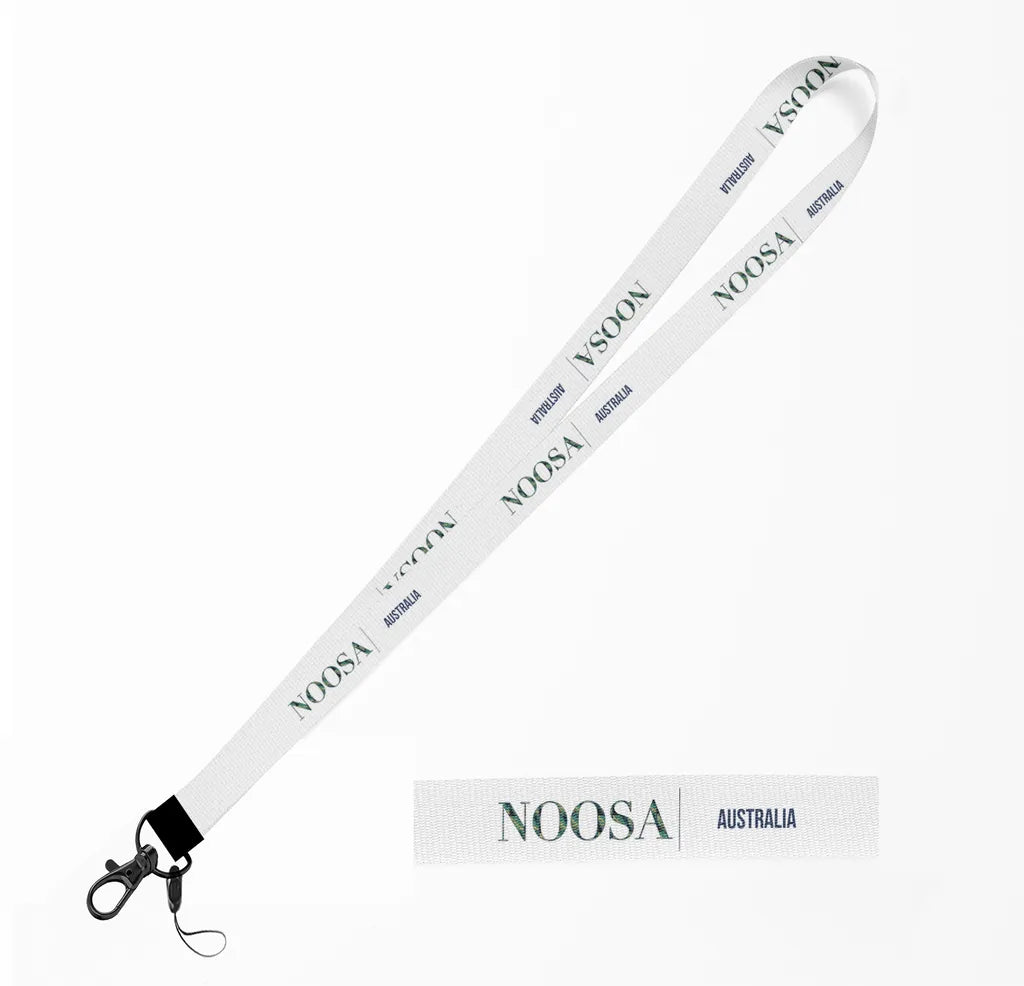 Noosa City Series lanyard - white