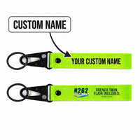 Thumbnail for Nord 262A Hawk-Shaped Key Chains - Light Green - Cartoon - Personalized