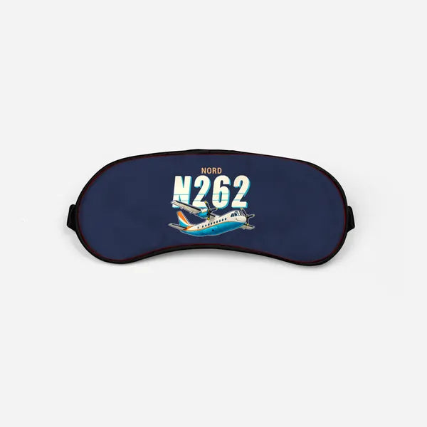 Nord 262A - Cartoon - Sleep Mask - Navy Blue