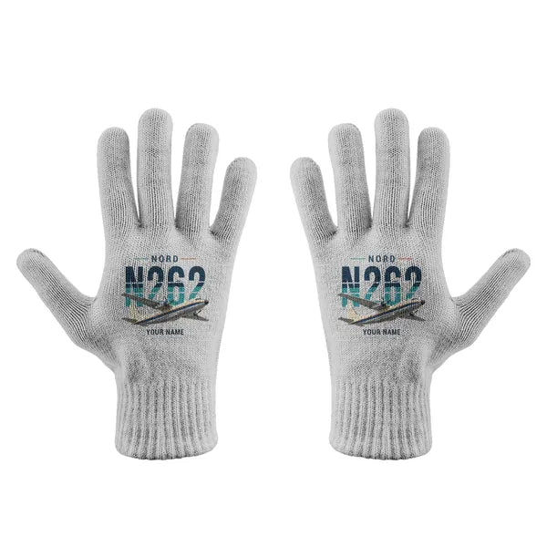 Nord 262A - Gloves - Full - Original + Name - Light Gray