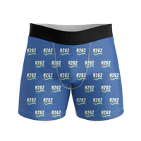 Thumbnail for Nord 262A - Men Boxers - Cartoon Pattern - Blue