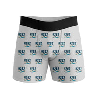 Thumbnail for Nord 262A - Men Boxers - Cartoon Pattern - Light Gray
