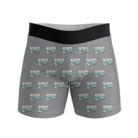 Thumbnail for Nord 262A - Men Boxers - Original Pattern - Gray