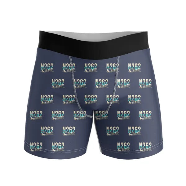 Nord 262A - Men Boxers - Original Pattern - Navy Blue