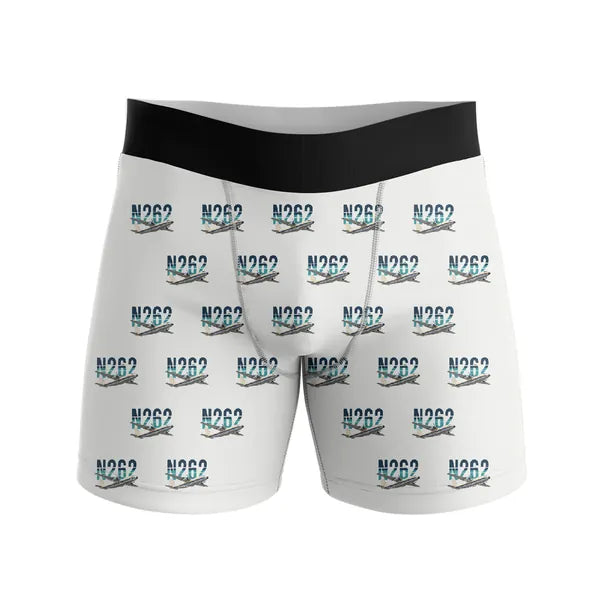 Nord 262A - Men Boxers - Original Pattern - White