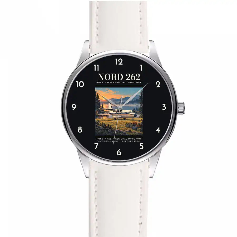 Nord 262A - Poster - Leather Strap - White Leather Strap