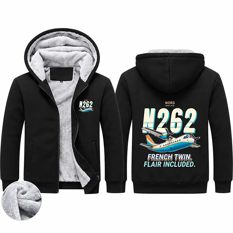 Nord 262A Zipped Sweatshirts - Cartoon - Black