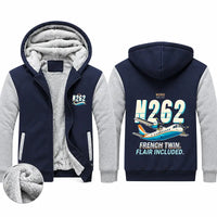 Thumbnail for Nord 262A Zipped Sweatshirts - Cartoon - Navy & Gray