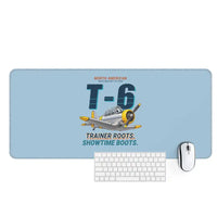 Thumbnail for North American T-6G Texan - Cartoon - Desk Mat - Light Blue