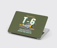 Thumbnail for North American T-6G Texan - Cartoon - MacBook Case - Green Army
